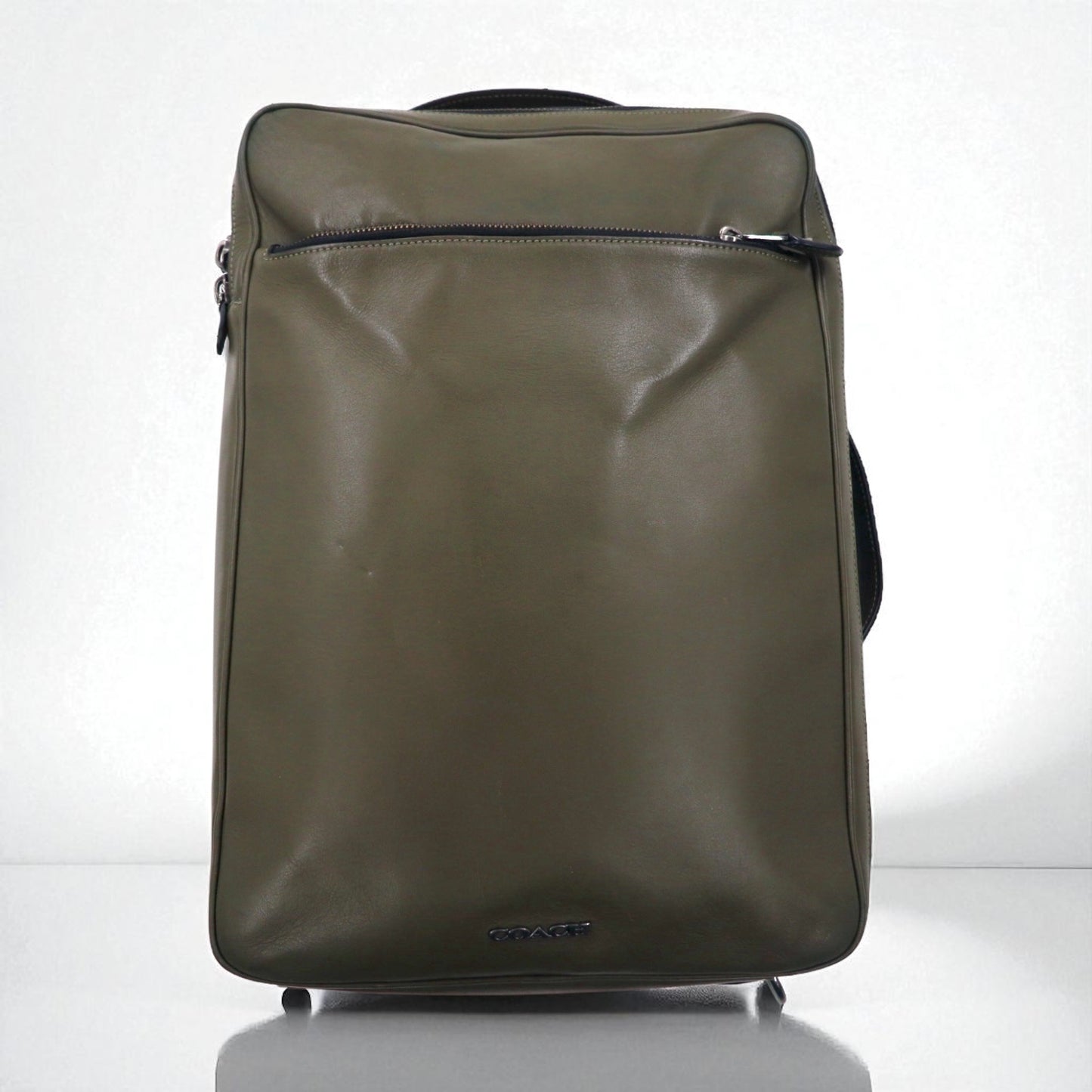 COACH グラハム コンバーチブル 3WAY バックパック ブリーフケース カーキ スムース カーフレザー C6877