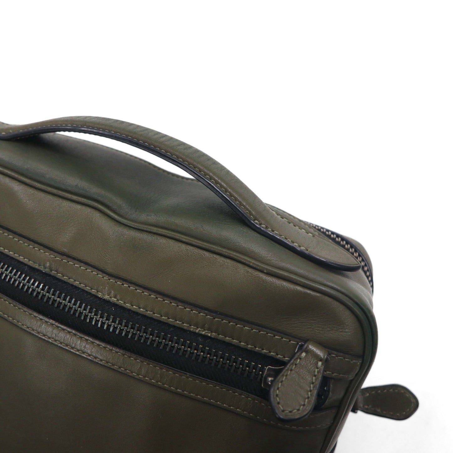 COACH グラハム コンバーチブル 3WAY バックパック ブリーフケース カーキ スムース カーフレザー C6877