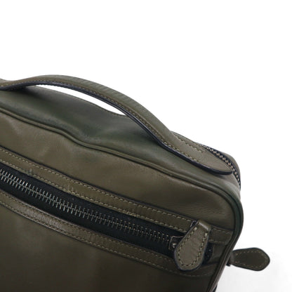 COACH グラハム コンバーチブル 3WAY バックパック ブリーフケース カーキ スムース カーフレザー C6877