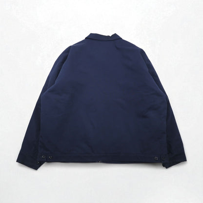RED KAP Work Jacket Zip-Up Blouson XL Navy JT22NV with Mr. Rooter One-Point Embroidery