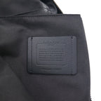 COACH Graham Convertible 3WAY Backpack Briefcase Khaki Smooth Calf Leather C6877