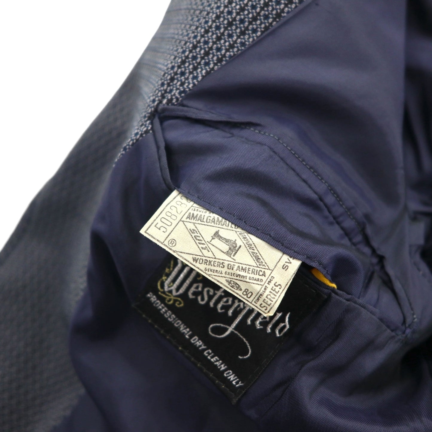 80s USA UNION MADE Vintage Blazer Westerfield 80年代 USA製 2B テーラードジャケット L ユニオンメイド