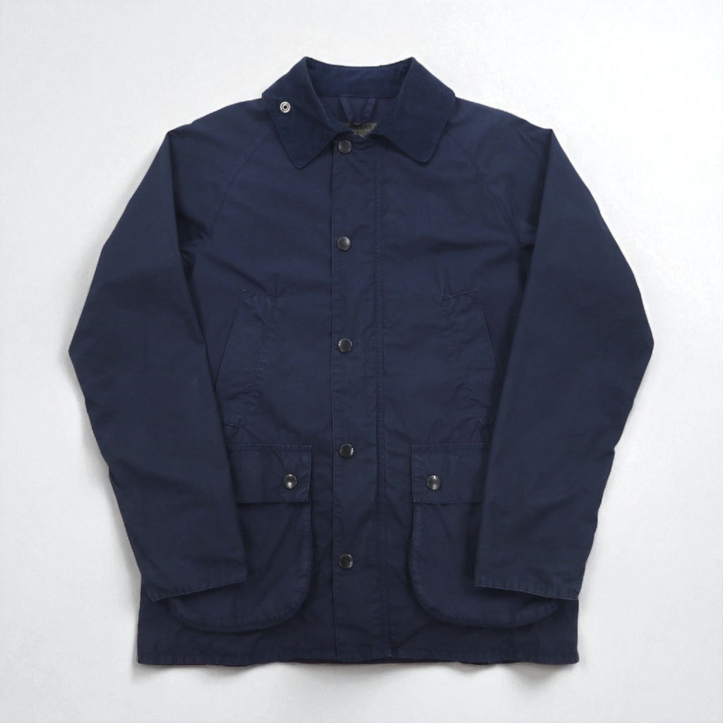 Barbour ビデイル BEDALE SL ジャケット M ネイビー ガーメントダイ SOUTH SHIELDS SMB0013
