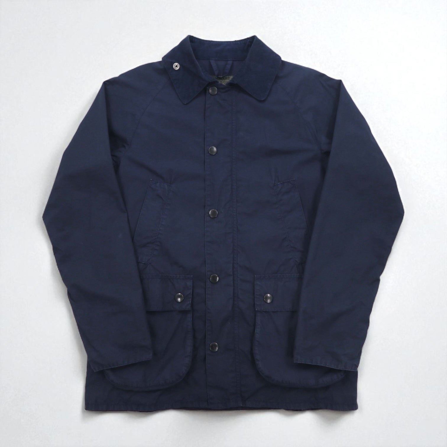 Barbour ビデイル BEDALE SL ジャケット M ネイビー ガーメントダイ SOUTH SHIELDS SMB0013