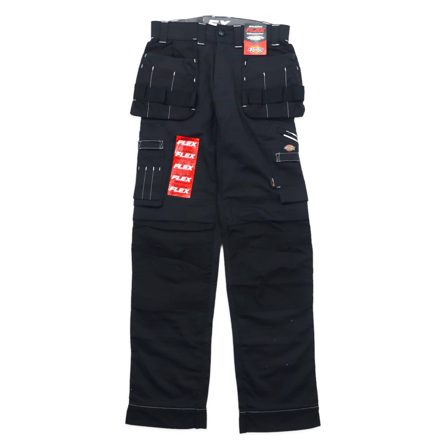 Dickies ダブルニー タクティカル ワークパンツ カーゴパンツ 28 ブラック コットン CORDURA マルチポケット UNIVERSAL FLEX HOLSTER TRS TR2010S 未使用品