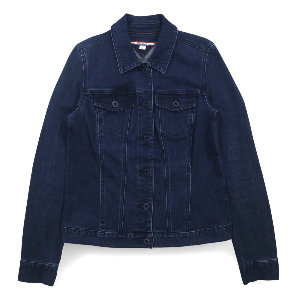 TOMMY HILFIGER デニムジャケット Gジャン M ブルー コットン ストレッチ