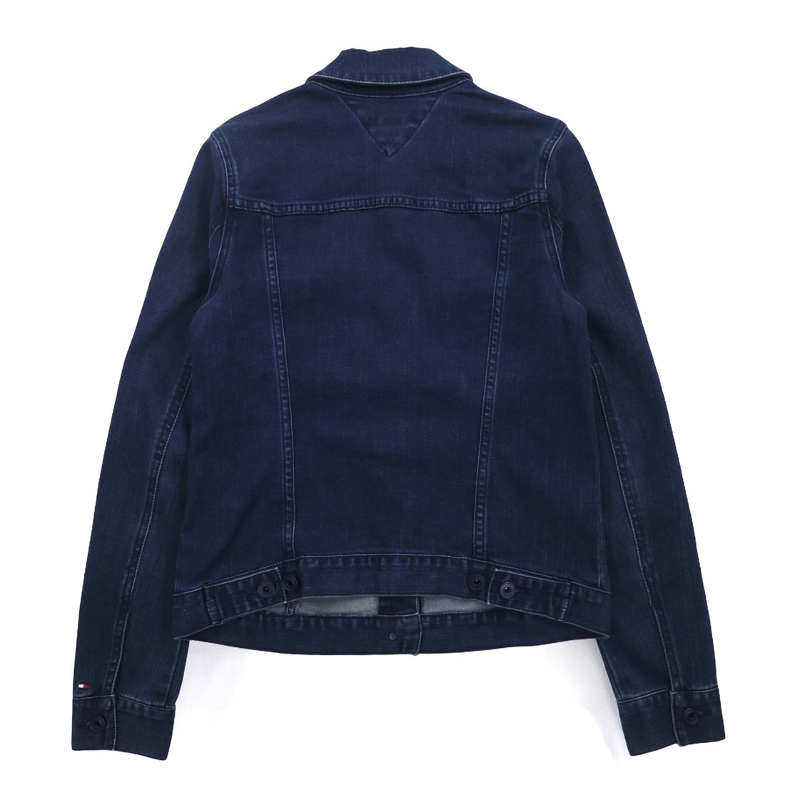 TOMMY HILFIGER デニムジャケット Gジャン M ブルー コットン ストレッチ