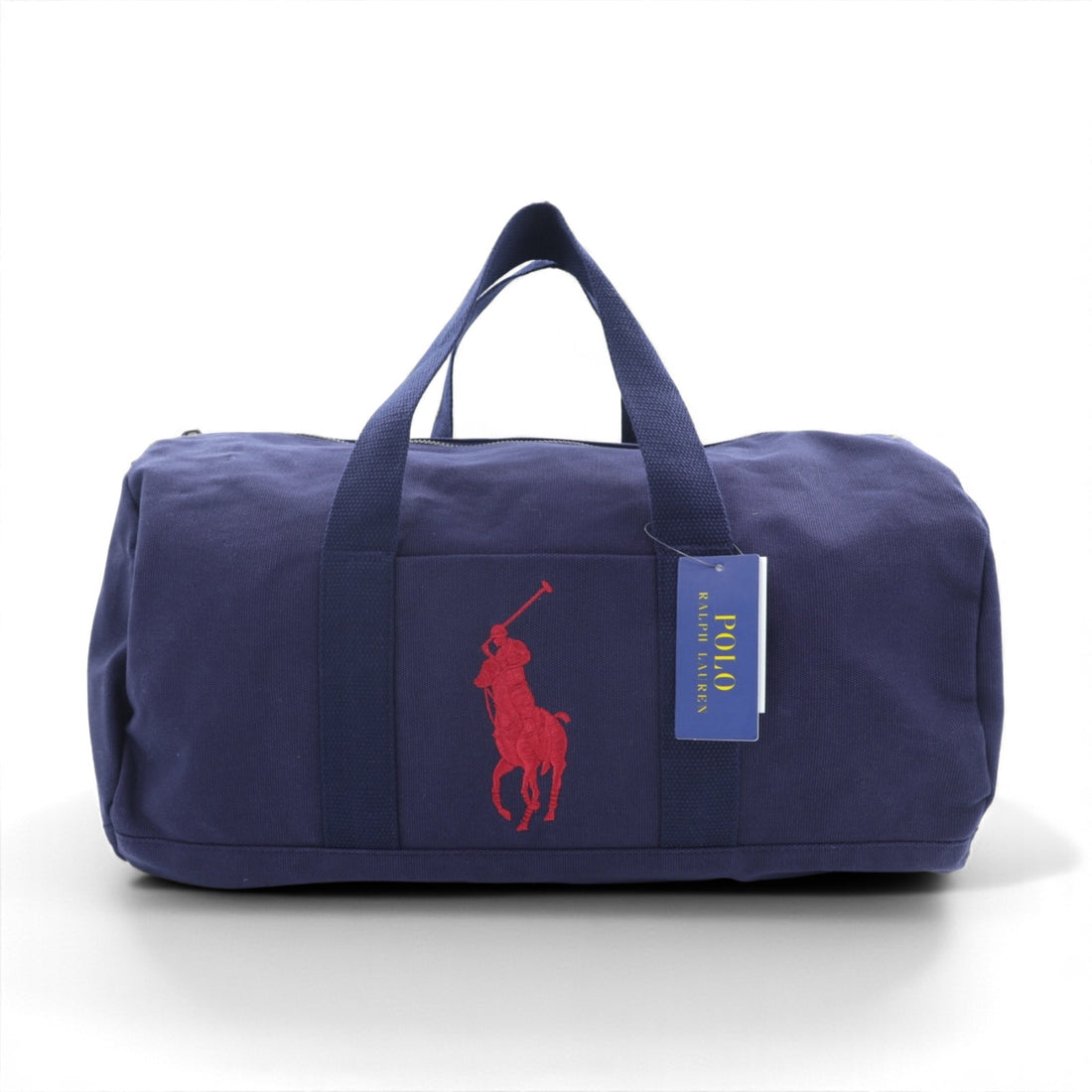 Polo Ralph Lauren ビッグポニー刺繍 ボストンバッグ ネイビー NEWPORT キャンバス 未使用品