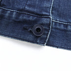 TOMMY HILFIGER デニムジャケット Gジャン M ブルー コットン ストレッチ