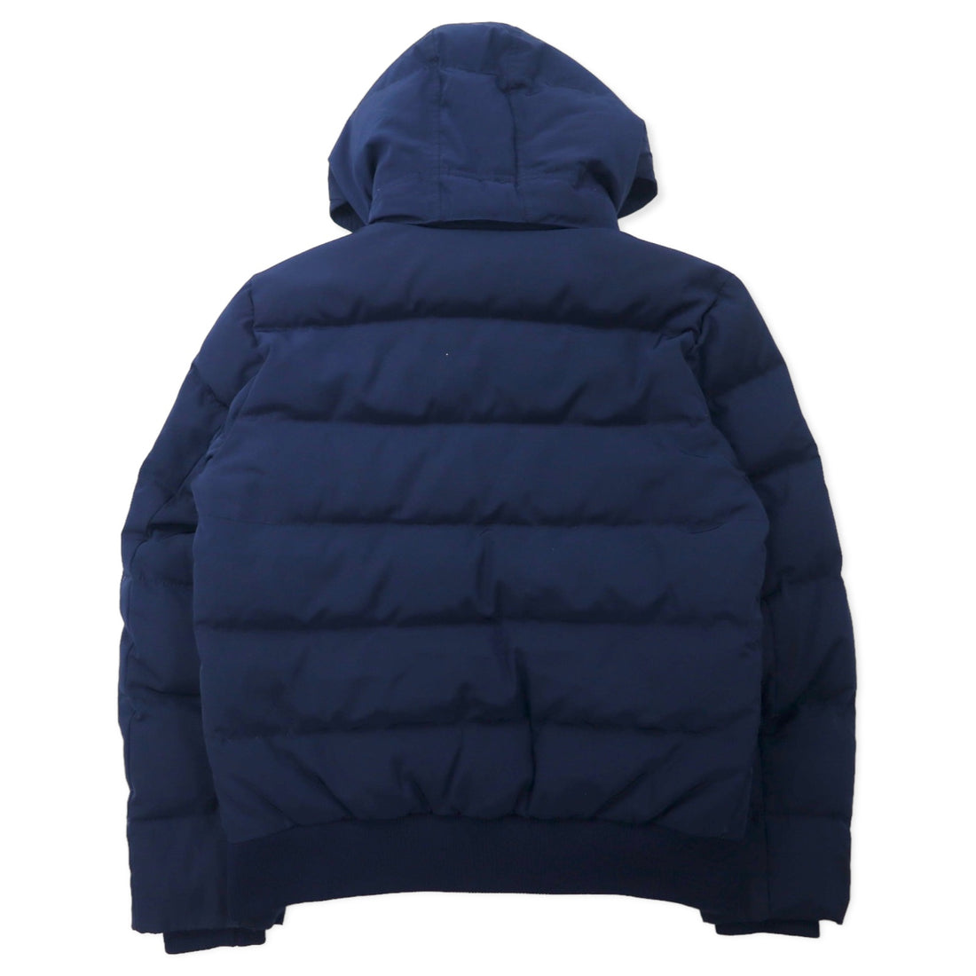TOMMY HILFIGER Down Jacket M Navy Polyester Detachable Hood