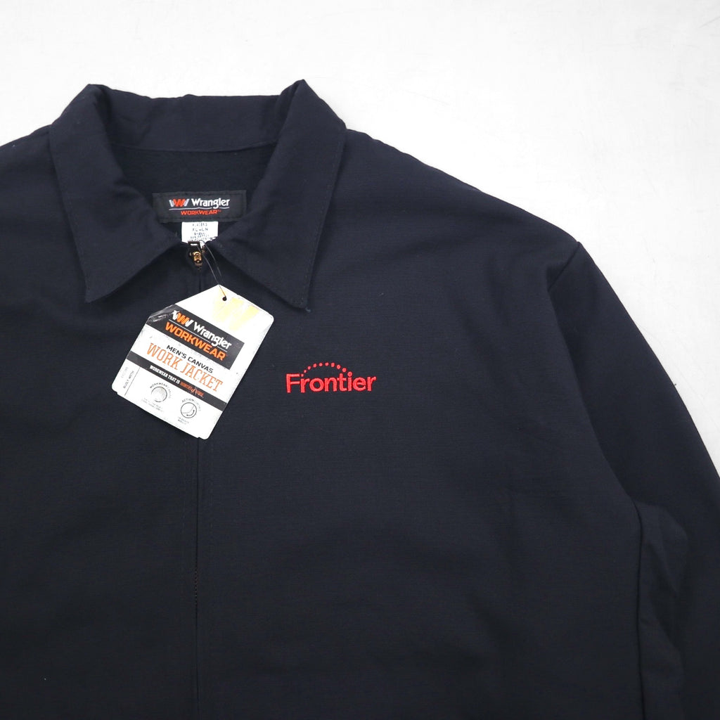 Wrangler Harrington Work Jacket, XL, Black, American Brand, Frontier WJ40BK3, Unused