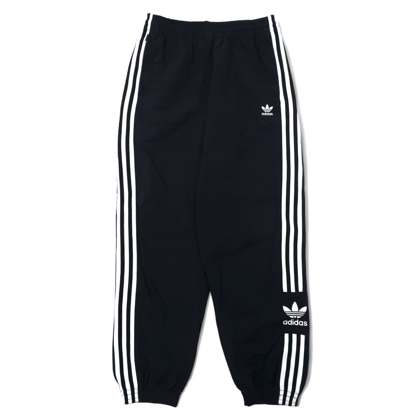 adidas originals トラックパンツ ジャージ XOT ブラック ナイロン トレフォイルロゴ 3ストライプス LOCK UP TRACK PANTS ED7542