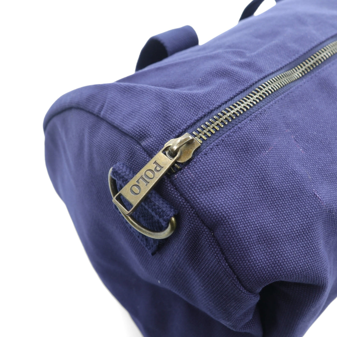 Polo Ralph Lauren Big Pony Embroidery Boston Bag in Navy Newport Canvas (Unused)