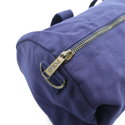 Polo Ralph Lauren ビッグポニー刺繍 ボストンバッグ ネイビー NEWPORT キャンバス 未使用品