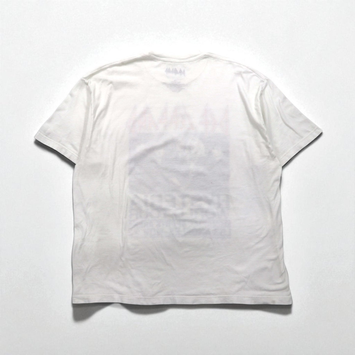 DEF LEPPARD Official Rock Band T-Shirt 2XL White HYSTERIA WORLD TOUR Made in Mexico