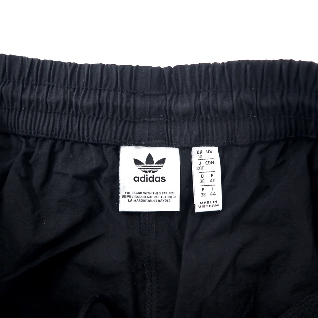 adidas originals track pants jersey XOT black nylon trefoil logo 3 stripes LOCK UP TRACK PANTS ED7542