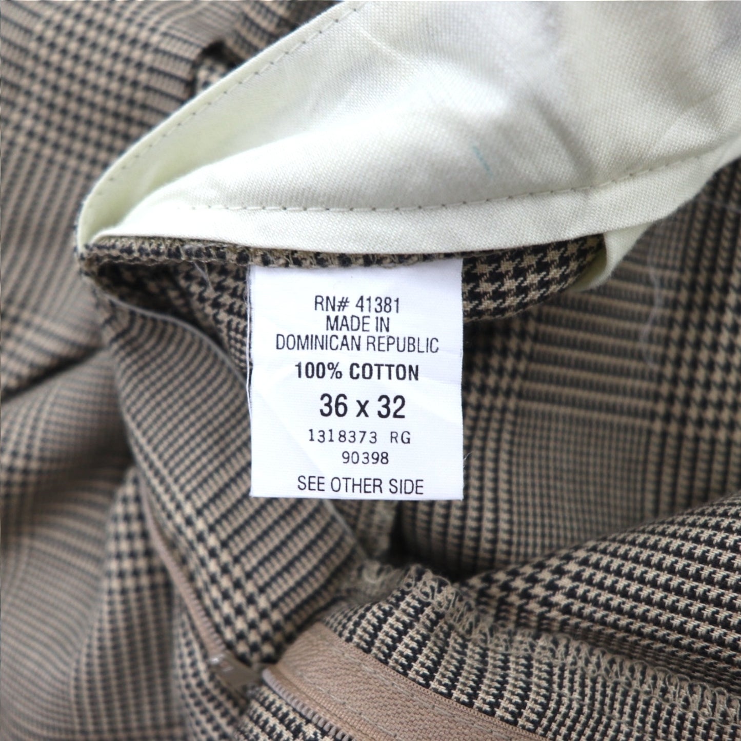 Polo by Ralph Lauren 90年代 タック ワイド スラックスパンツ L グレンチェック サスペンダーボタン