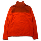 THE NORTH FACE Full Zip Fleece Jacket M Orange Polyester One Point Logo Embroidery NF0A48KDEL9 Made in El Salvador Unused Item