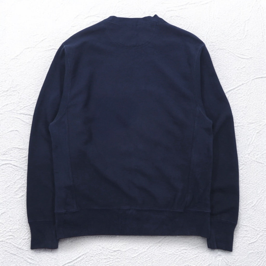 Champion プレミアム リバースウィーブ REVERSE WEAVE カレッジプリント スウェット L ネイビー MARQUETTE アーチロゴ