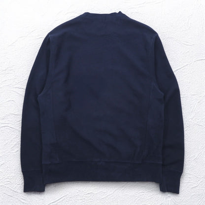 Champion プレミアム リバースウィーブ REVERSE WEAVE カレッジプリント スウェット L ネイビー MARQUETTE アーチロゴ