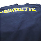 Champion プレミアム リバースウィーブ REVERSE WEAVE カレッジプリント スウェット L ネイビー MARQUETTE アーチロゴ