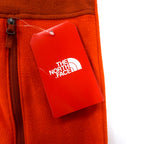 THE NORTH FACE Full Zip Fleece Jacket M Orange Polyester One Point Logo Embroidery NF0A48KDEL9 Made in El Salvador Unused Item