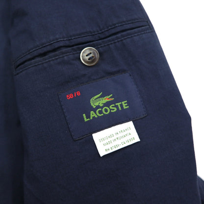 LACOSTE Oversized Tailored Jacket, Size 2XL, Navy, Made in Romania, Unused