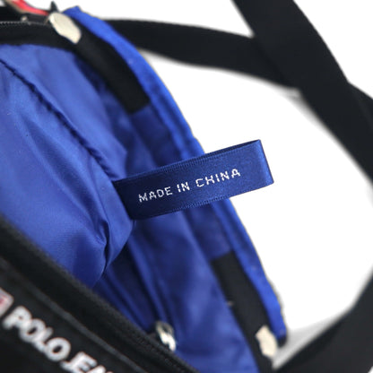 POLO JEANS CO. RALPH LAUREN Shoulder Bag Black Nylon Unused