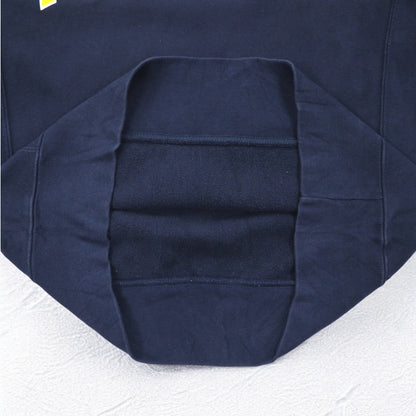 Champion プレミアム リバースウィーブ REVERSE WEAVE カレッジプリント スウェット L ネイビー MARQUETTE アーチロゴ