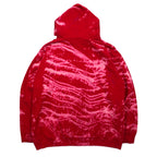 ovb (old varsity brand) tie-dye college pullover hoodie XL red OHIO STATE
