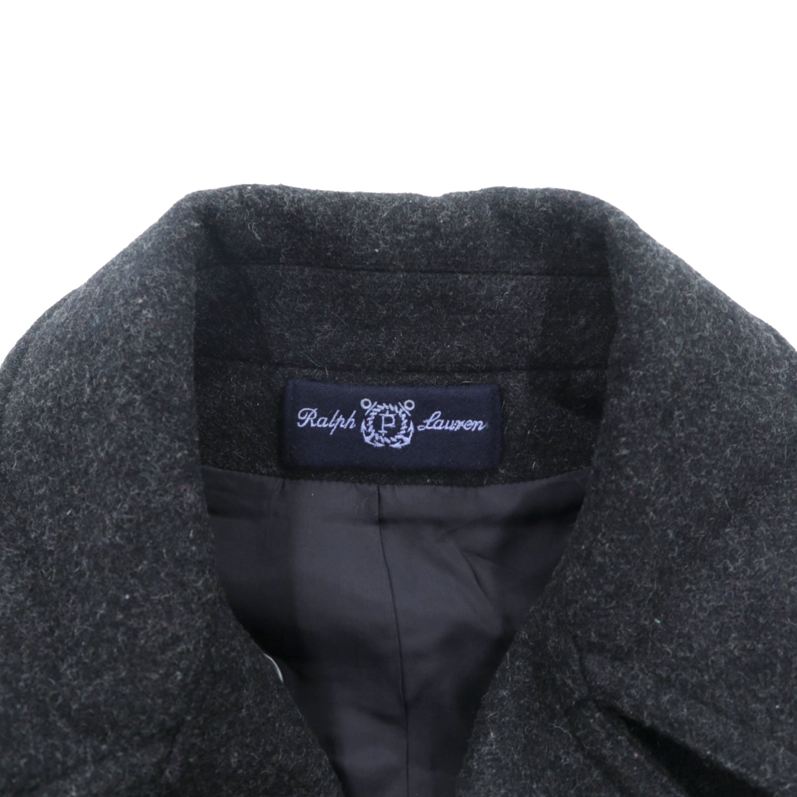 POLO SPORT RALPH LAUREN 90年代 ダブルブレスト ピーコート M グレー