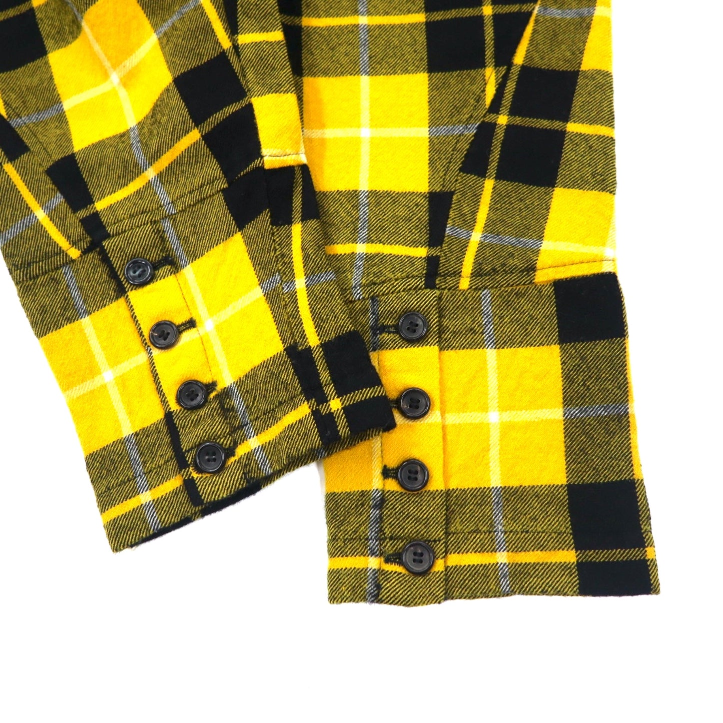 COMME des GARCONS Jodhpurs Pants M Yellow Checked Wool S7P004 