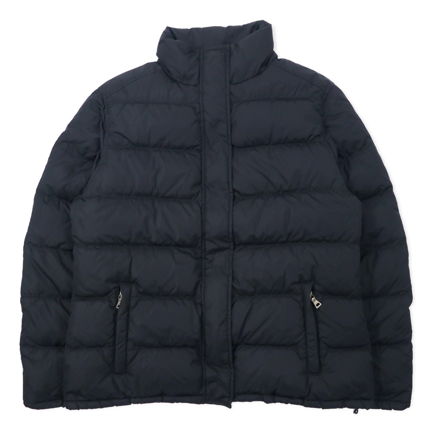 PRADA SPORTS Puffer Jacket 42 Black Nylon Hoodie Retractable 1A8018 Italy  Made – 日本然リトテ