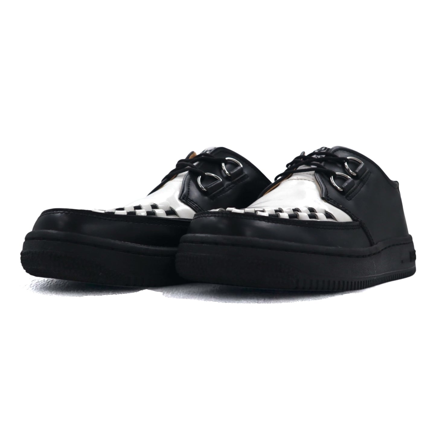 BAPE STA ( A BATHING APE ) × AMBUSH クリーパーシューズ スニーカー 27cm ブラック CREEEPSTA