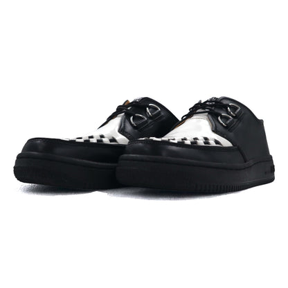 BAPE STA ( A BATHING APE ) × AMBUSH クリーパーシューズ スニーカー 27cm ブラック CREEEPSTA