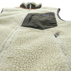 Patagonia クラシック レトロX Classic Retro X ボア フリース ベスト S ナチュラル 23047