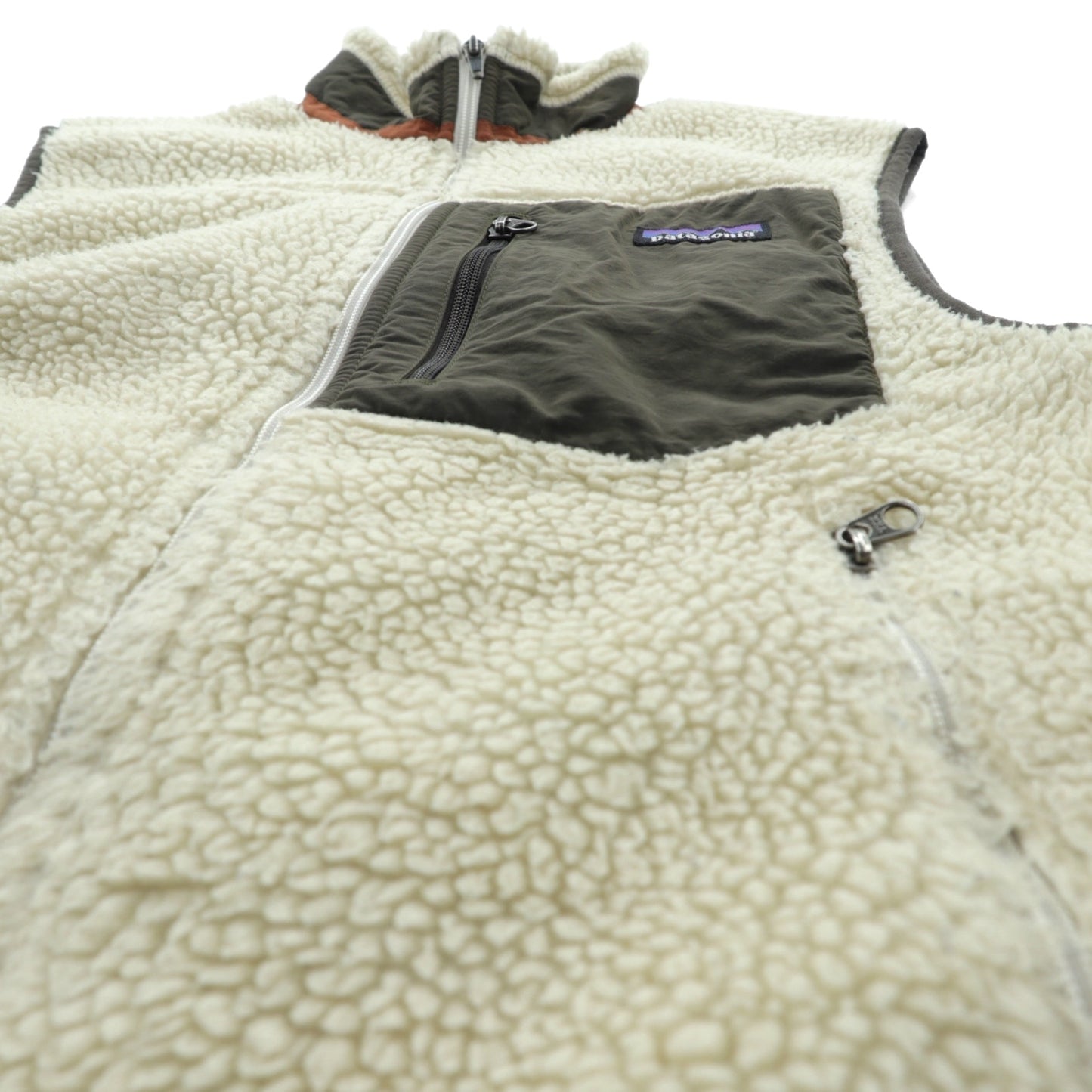 Patagonia クラシック レトロX Classic Retro X ボア フリース ベスト S ナチュラル 23047