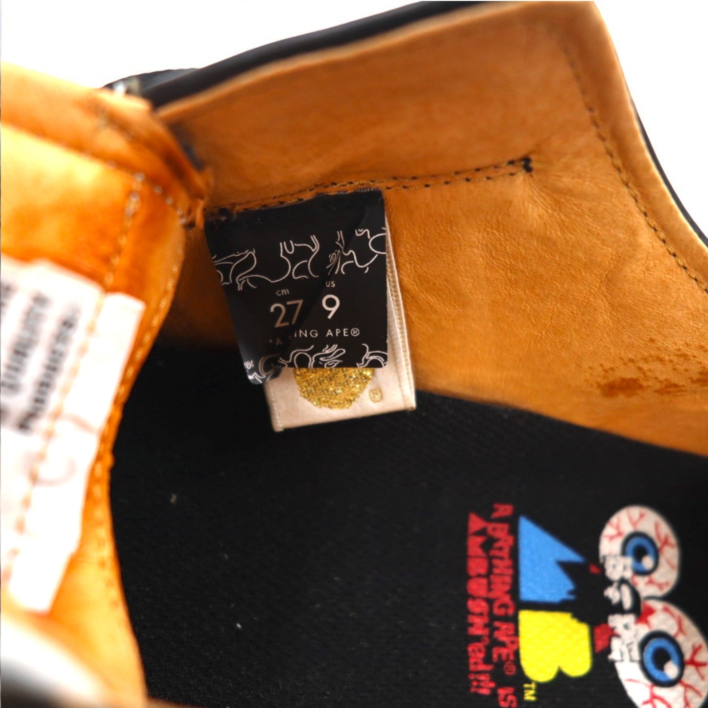 BAPE STA ( A BATHING APE ) × AMBUSH クリーパーシューズ スニーカー 27cm ブラック CREEEPSTA