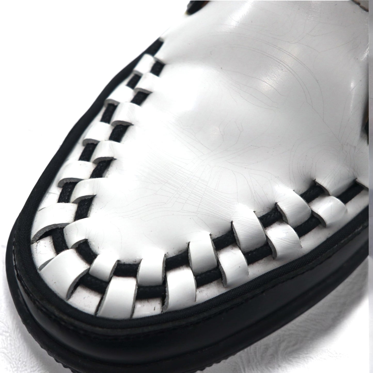 BAPE STA ( A BATHING APE ) × AMBUSH クリーパーシューズ スニーカー 27cm ブラック CREEEPSTA