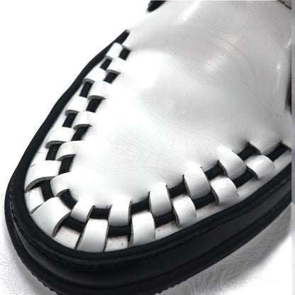 BAPE STA ( A BATHING APE ) × AMBUSH クリーパーシューズ スニーカー 27cm ブラック CREEEPSTA