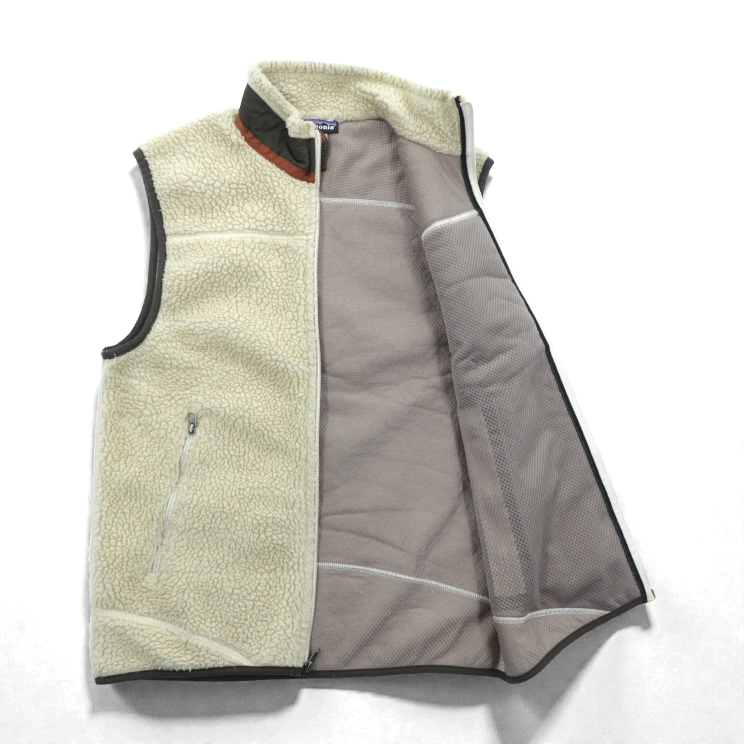 Patagonia クラシック レトロX Classic Retro X ボア フリース ベスト S ナチュラル 23047