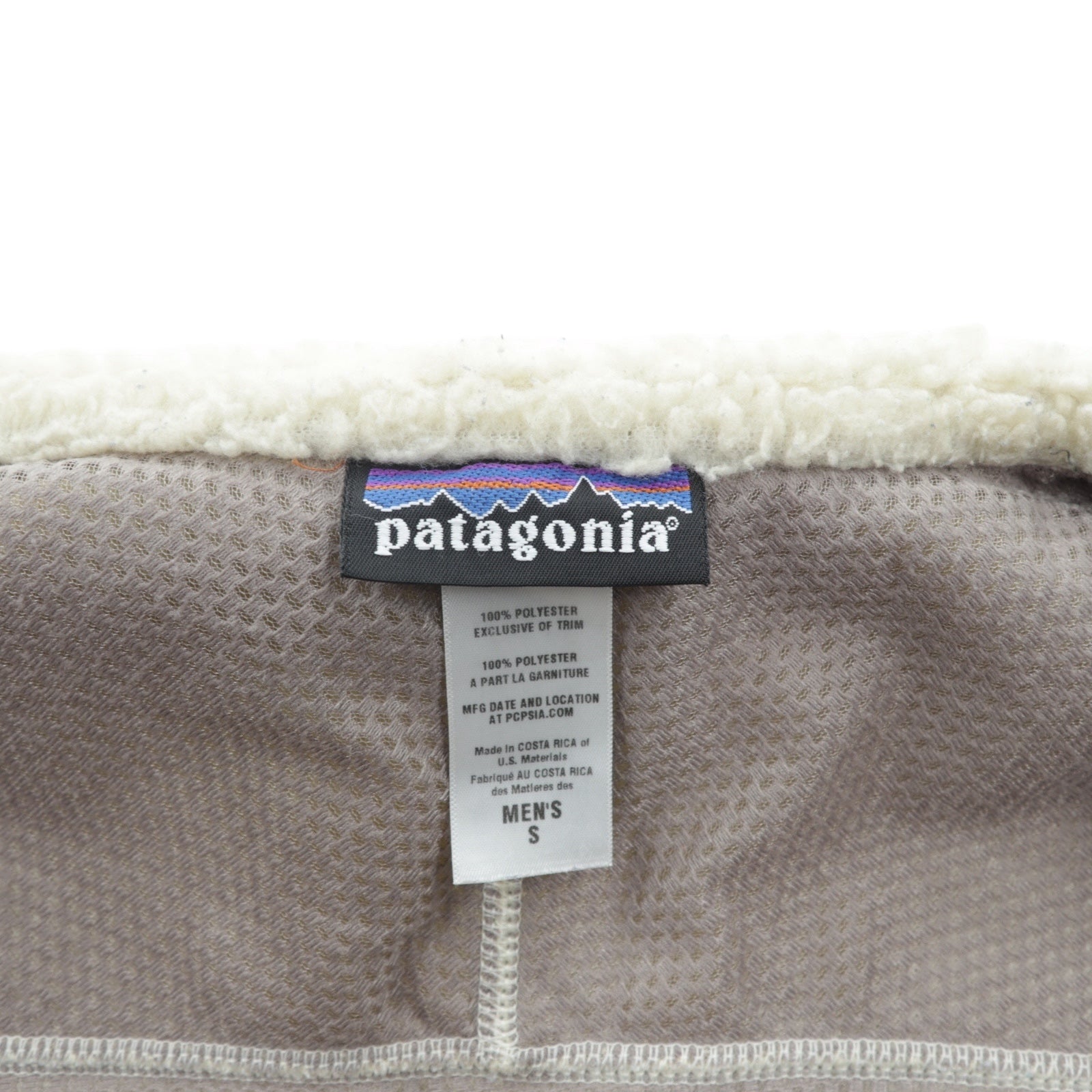 Patagonia クラシック レトロX Classic Retro X ボア フリース ベスト S ナチュラル 23047