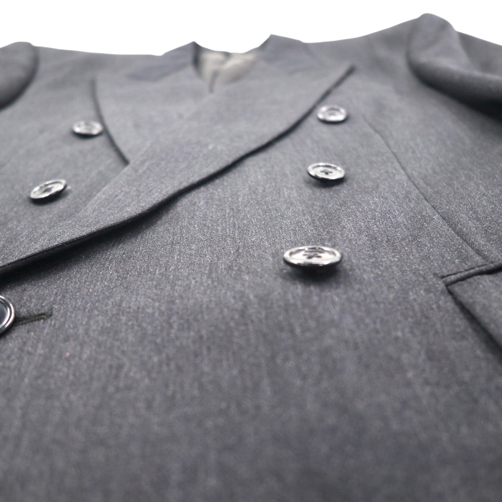 80s Canada UNION MADE Vintage Blazer BOSA 80年代 カナダ製 ダブル ブレザー ピークドラベル テーラードジャケット L ユニオンメイド ACTWUタグ JACK FRASER別注