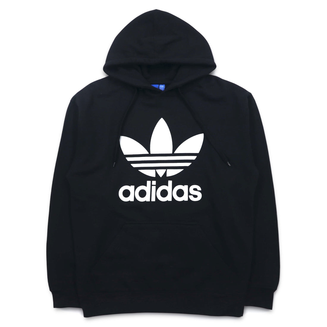 adidas originals Trefoil logo pullover hoodie XL black TREEFOIL LEAF PRINT LOGO G92596