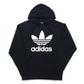 adidas originals Trefoil logo pullover hoodie XL black TREEFOIL LEAF PRINT LOGO G92596