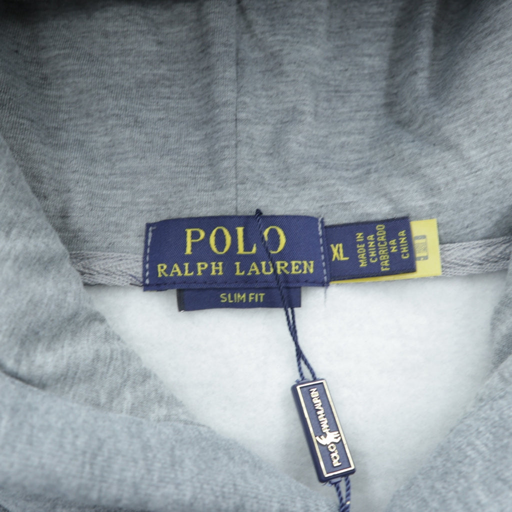 Polo Ralph Lauren ビッグポニー 刺繍 プルオーバー パーカー XL グレー カンガルーポケット 未使用品