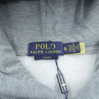Polo Ralph Lauren ビッグポニー 刺繍 プルオーバー パーカー XL グレー カンガルーポケット 未使用品
