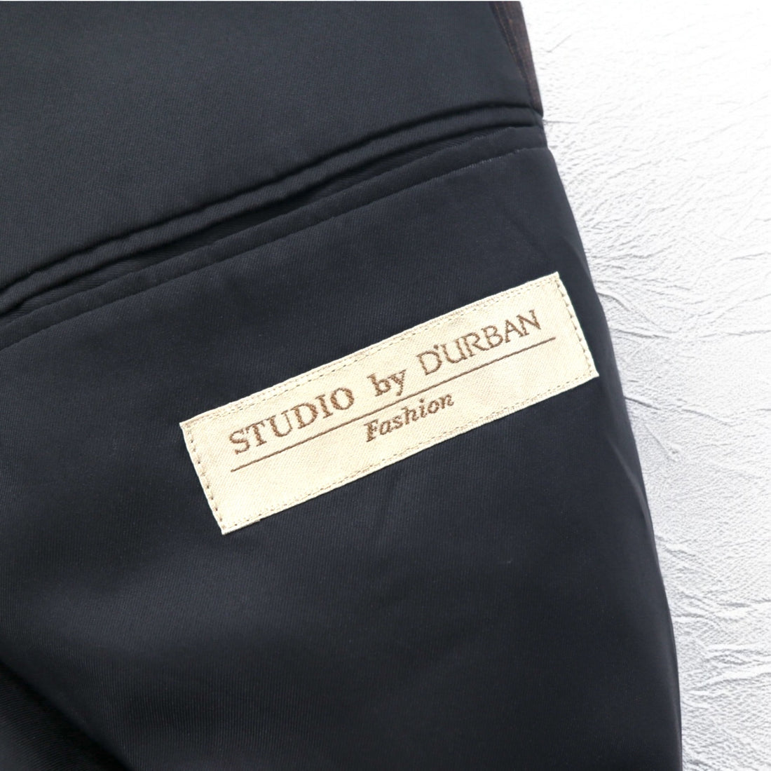 STUDIO by D'URBAN 80s 3B Suit Set Up XL Grey Striped Wool Made in Japan