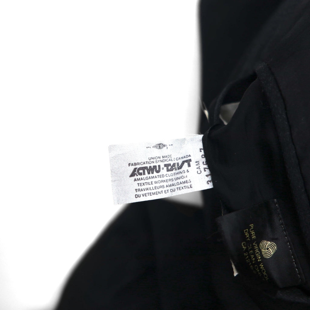 80s Canada UNION MADE Vintage Blazer BOSA 80年代 カナダ製 ダブル ブレザー ピークドラベル テーラードジャケット L ユニオンメイド ACTWUタグ JACK FRASER別注