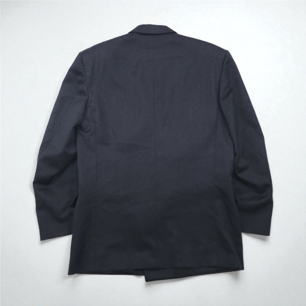 80s Canada UNION MADE Vintage Blazer BOSA 80年代 カナダ製 ダブル ブレザー ピークドラベル テーラードジャケット L ユニオンメイド ACTWUタグ JACK FRASER別注